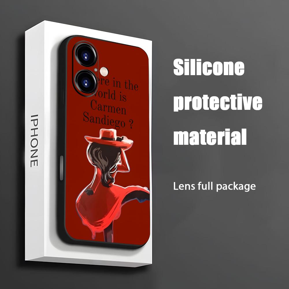 Apple Iphone 16 - Funda de teléfono de dibujos animados