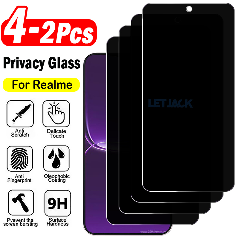 Película protectora antiespía  - Realme Note 50 reseña y precio