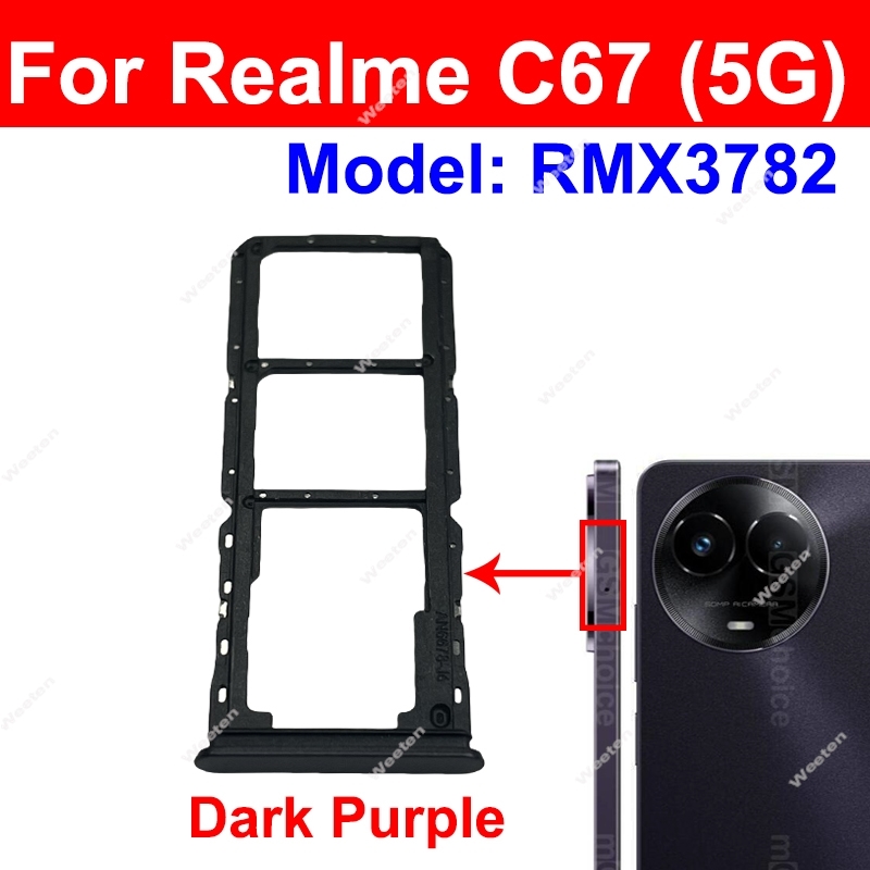 Adaptador de tarjeta Sim para  - Realme C67 reseña y precio