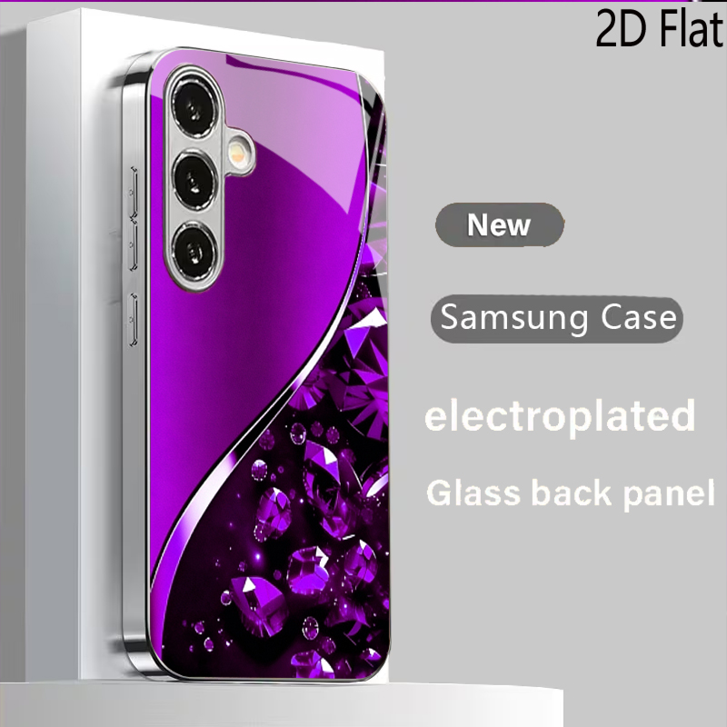 Fondo de Pantalla con Gemas Pú - Samsung Galaxy A55 reseña y precio