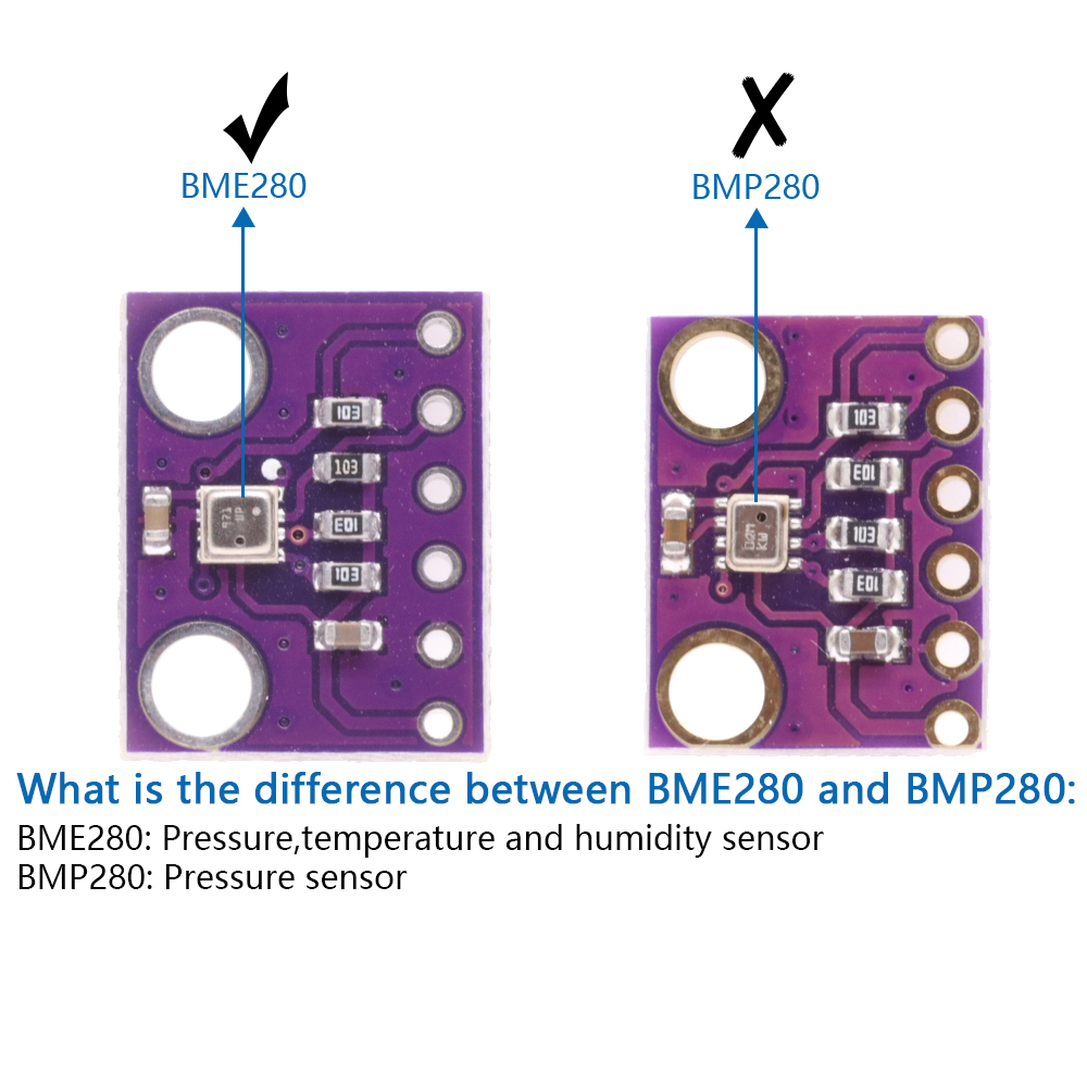3 en 1 BME280 3,3 V BMP280 5V  - Muscle Sensor Emg reseña y precio
